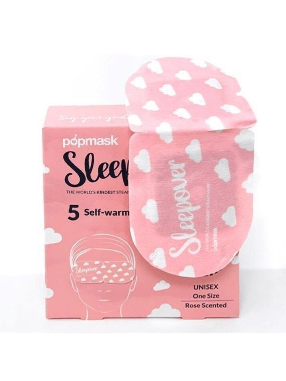 Popmask Sleepover Self Warming Steam Masks | NEW | 5 Pack